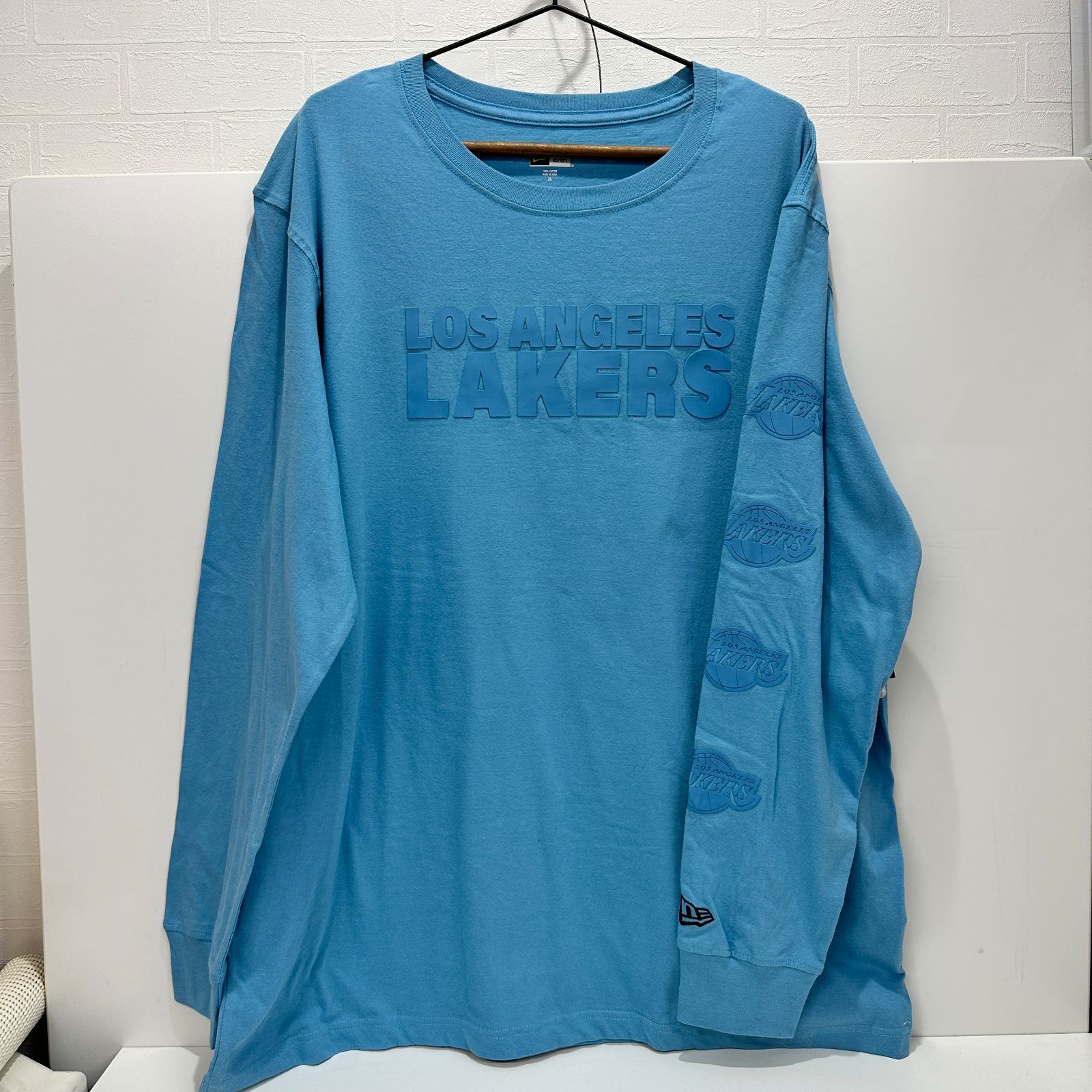 レイカーズ ブルーロンT XL NEW ERA 長袖 ロサンゼルス LosAngels