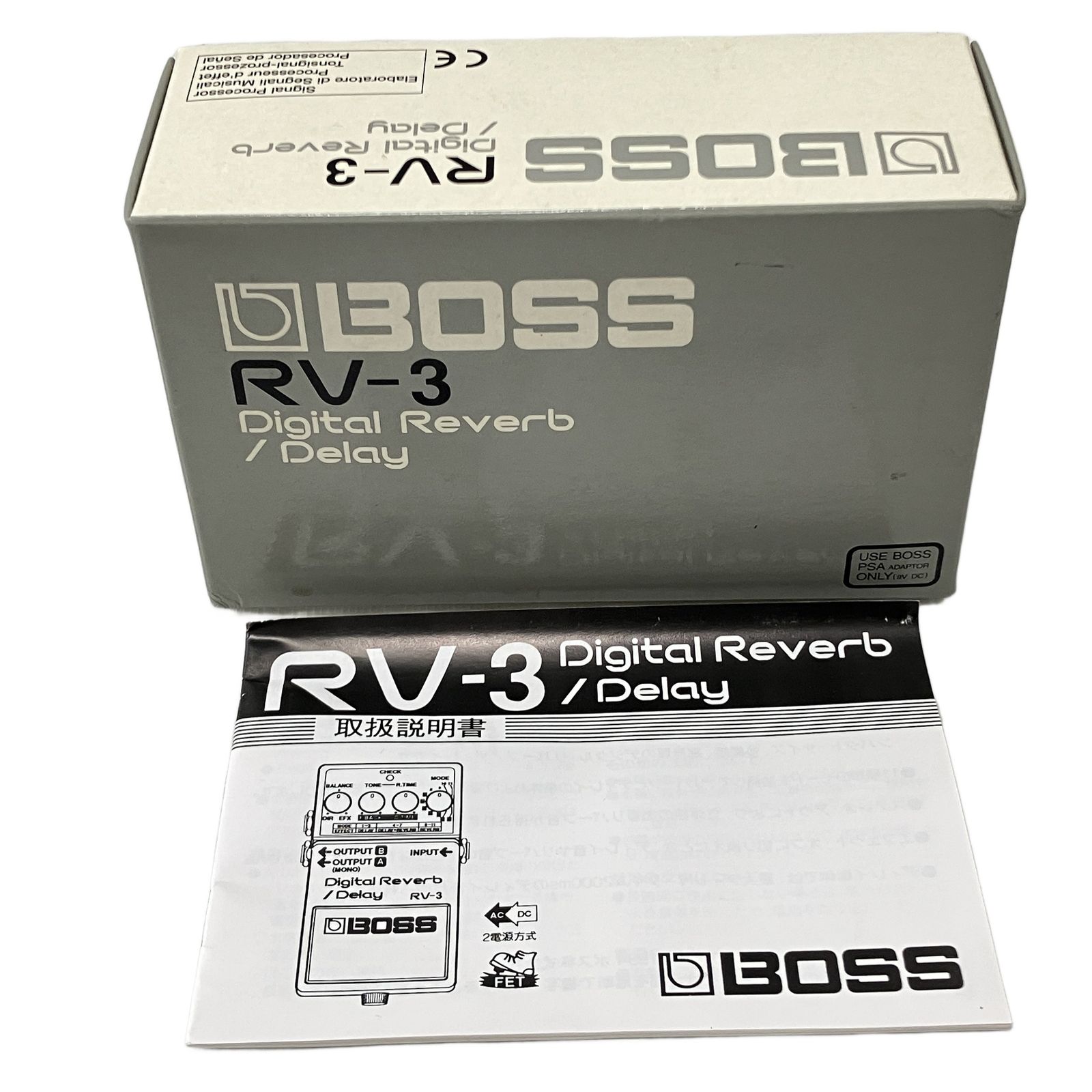 BOSS RV-3 Digital Reverb Delay ボス デジタルリバーブ ディレイ エフェクター ギター 音響機材 中古 ...
