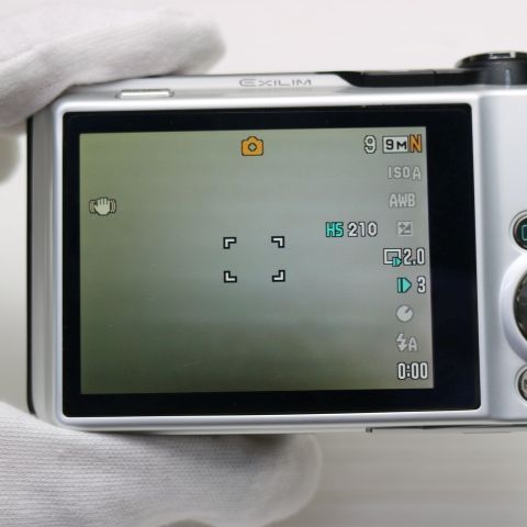 超美品 EX-FC100 ホワイト 即日発送 CASIO EXILIM デジカメ 本体 土日