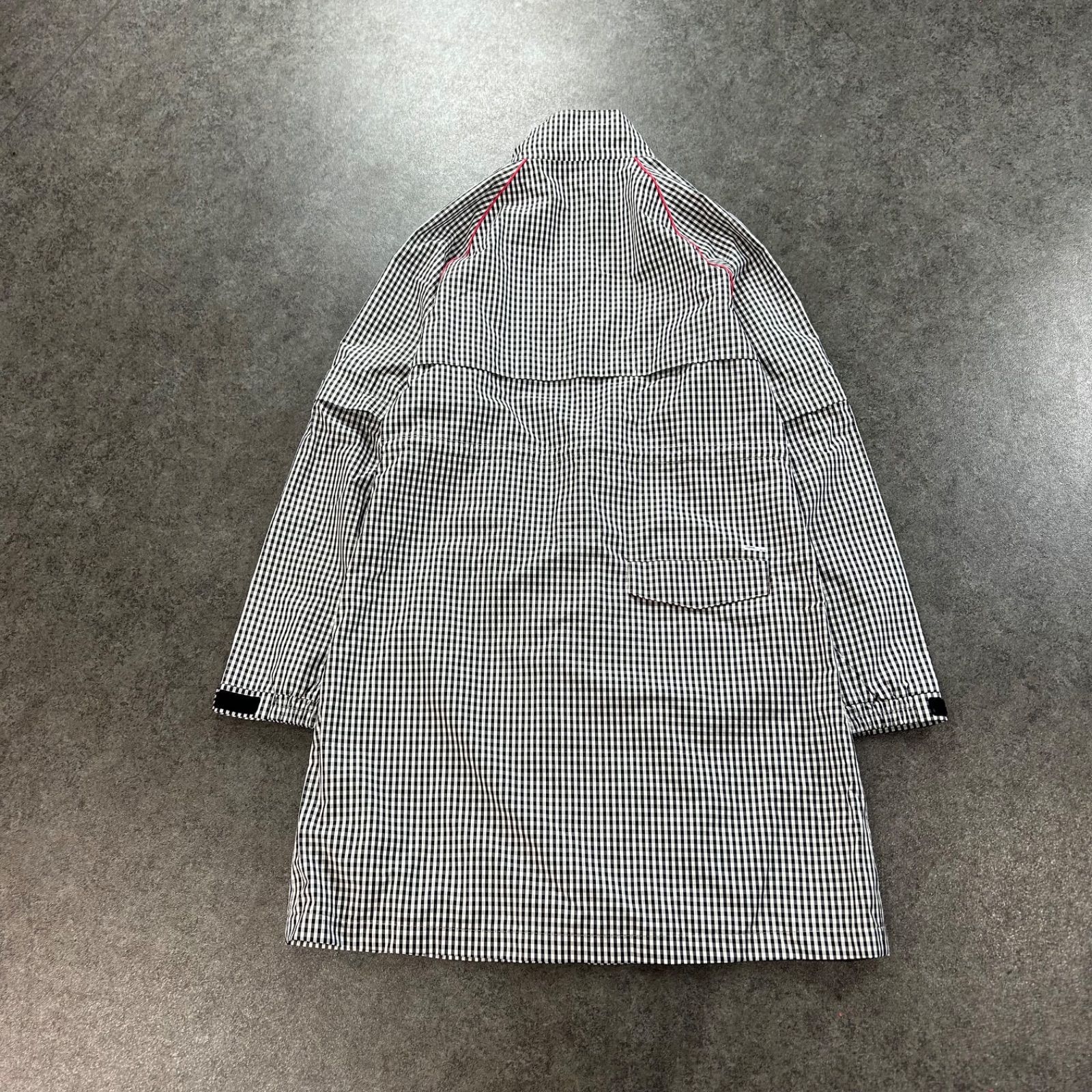 OTサイズ】adidas 2WAYレインウェア ゴルフウェア チェック OTサイズ