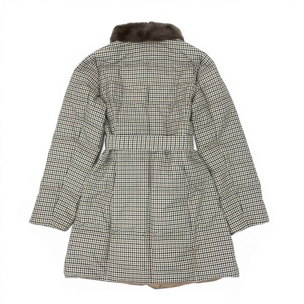 42a27 Aquascutum LONDON アクアスキュータム リバーシブル ダウン