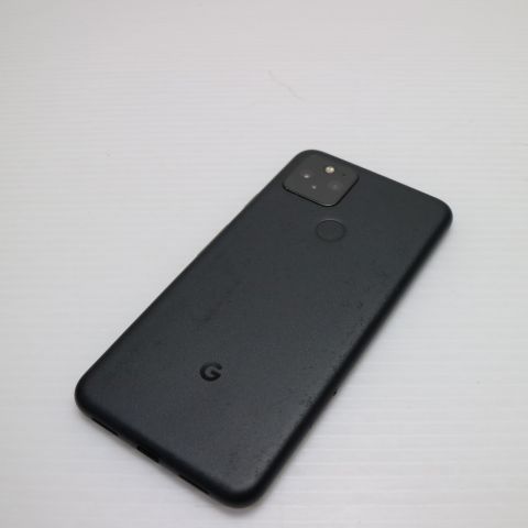 美品 SIMフリー Google Pixel 5 ジャストブラック 即日発送 スマホ 白