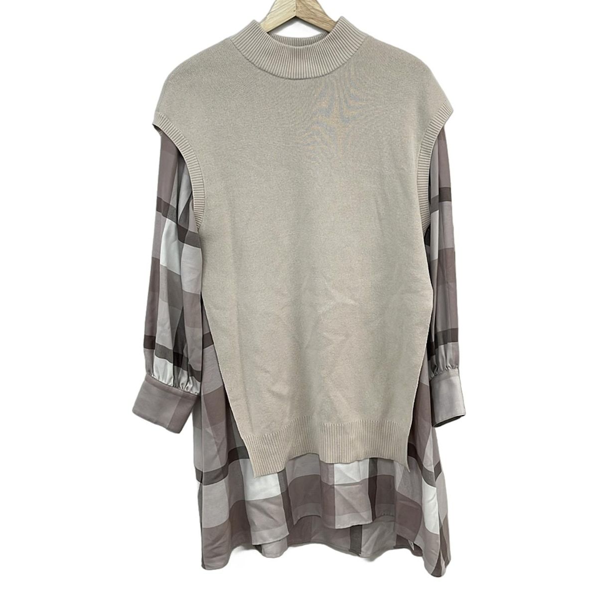 ブルーレーベルクレストブリッジ ワンピース サイズ36 S レディース美