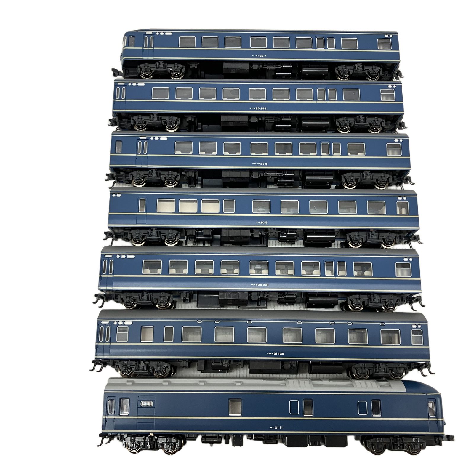 ◆中古美品◆KATO／10-366／20系／特急寝台客車 7両基本セット KATO 10-366 20系 特急形 寝台客車 7両セット 寝台特急 鉄道模型 N