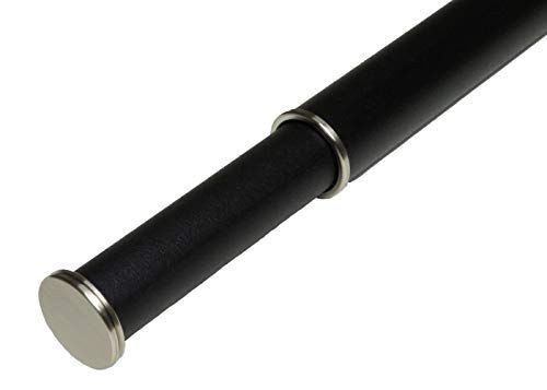 Do It Y ourself DIY PARTNER 室内物干し竿 Ｃｌａｓｓｉｃｏ クラシコ １２１２ｍｍ～２２００ｍｍ レザー調ブラック