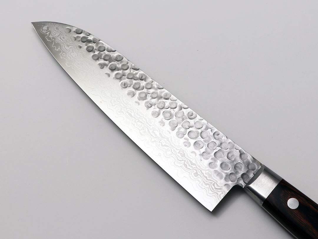 ダマスカス17層鎚目 三徳型