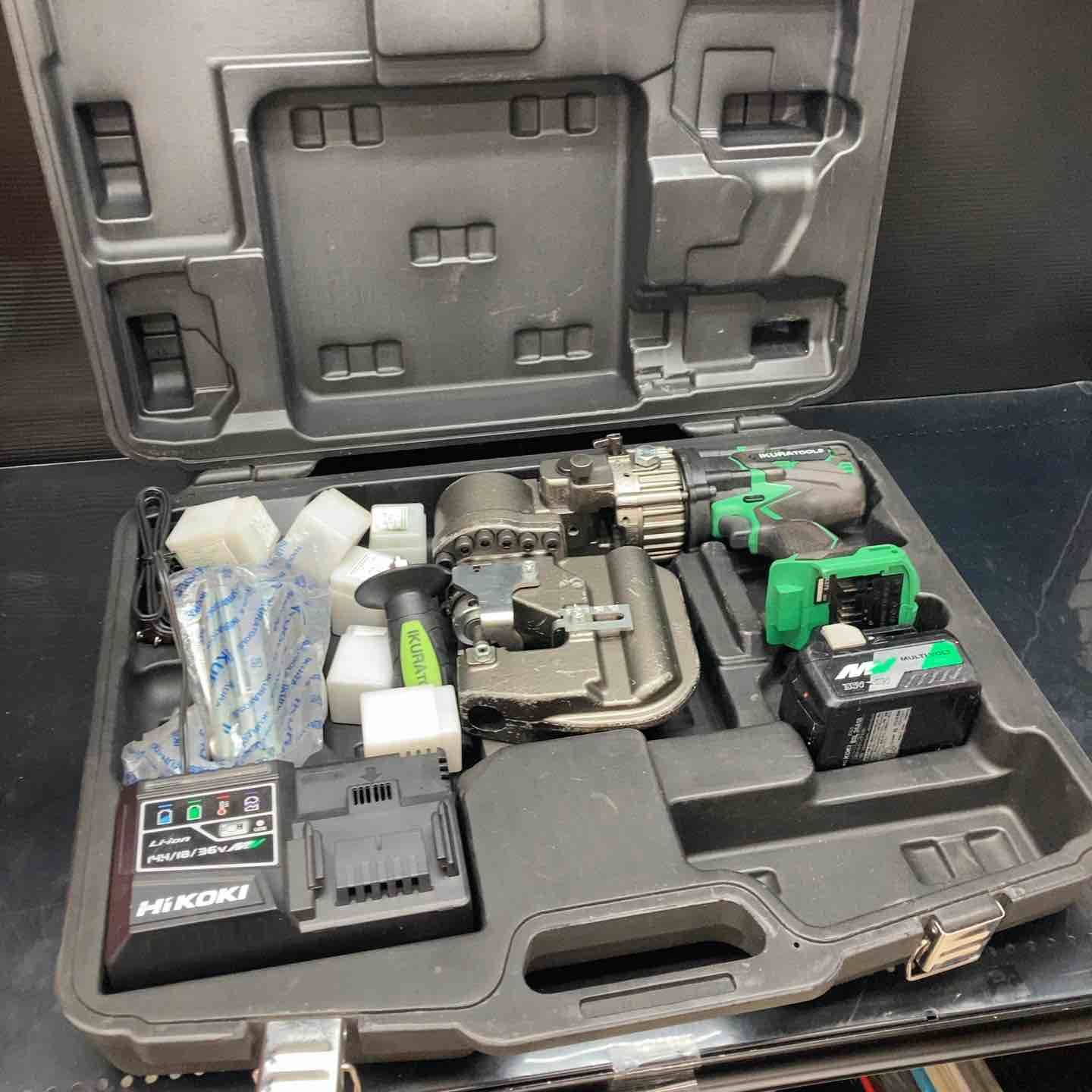 品 育良精機 IKURA コードレスパンチャー ISK-BP 20 LF