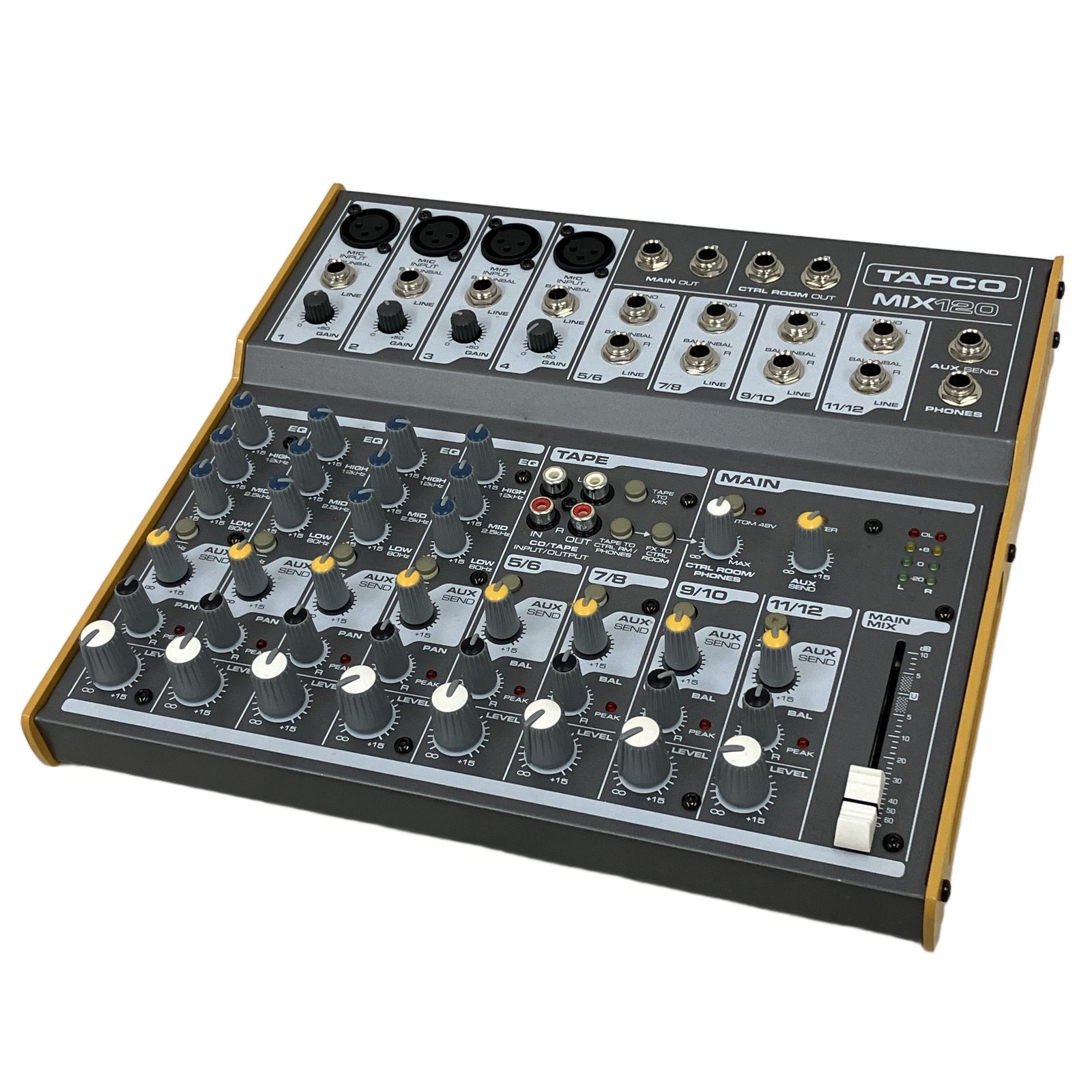 TAPCO MIX120 タプコ アナログミキサー コンパクト 音響機材 中古