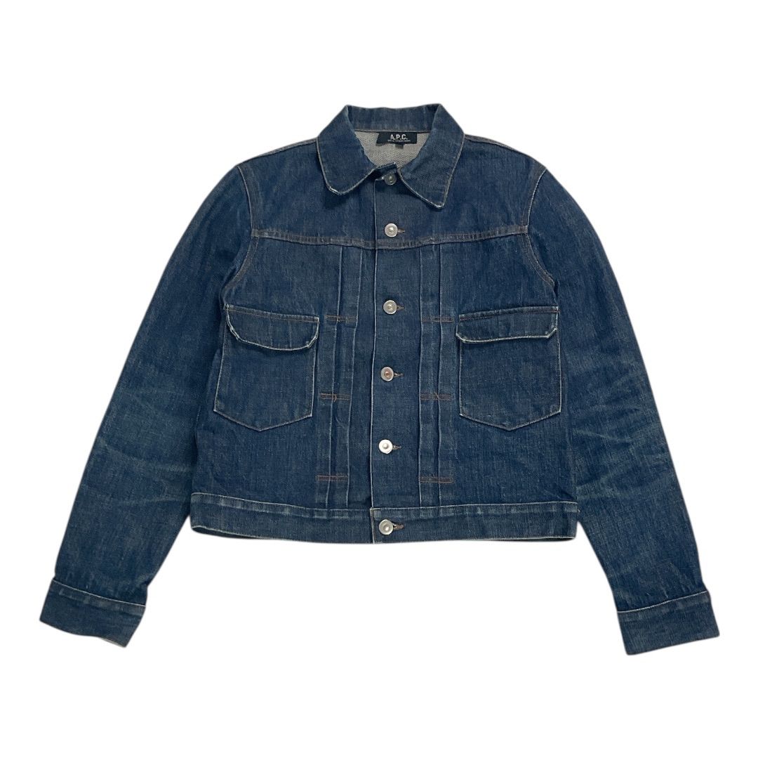 90年代　A.P.C.デニムジャケット 90年代APC アーペーセー デニムジャケット 2ndタイプ 古着／90s