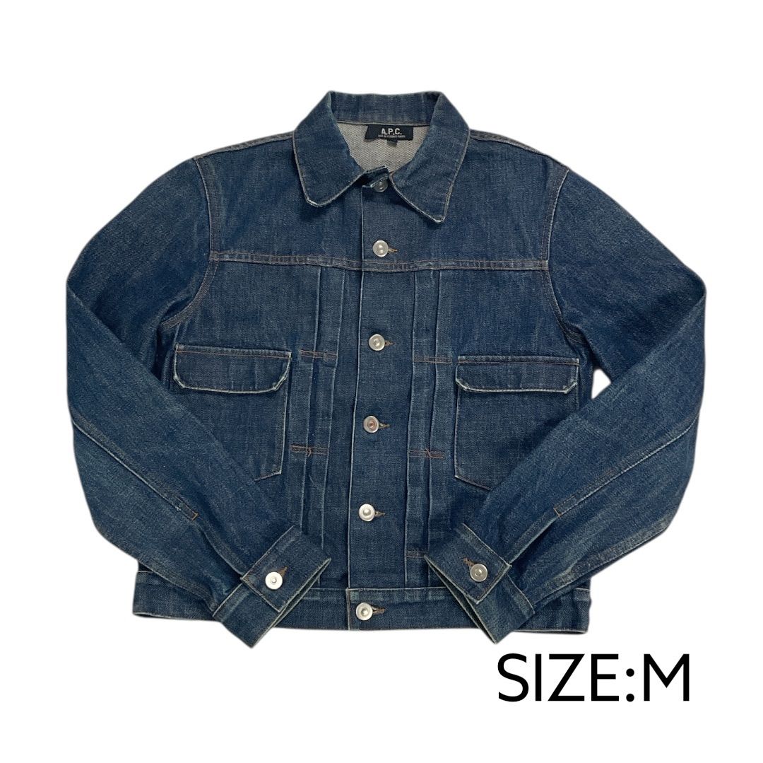 古着／90s／A.P.C.／アーペーセー／デニムジャケット／レディース／M