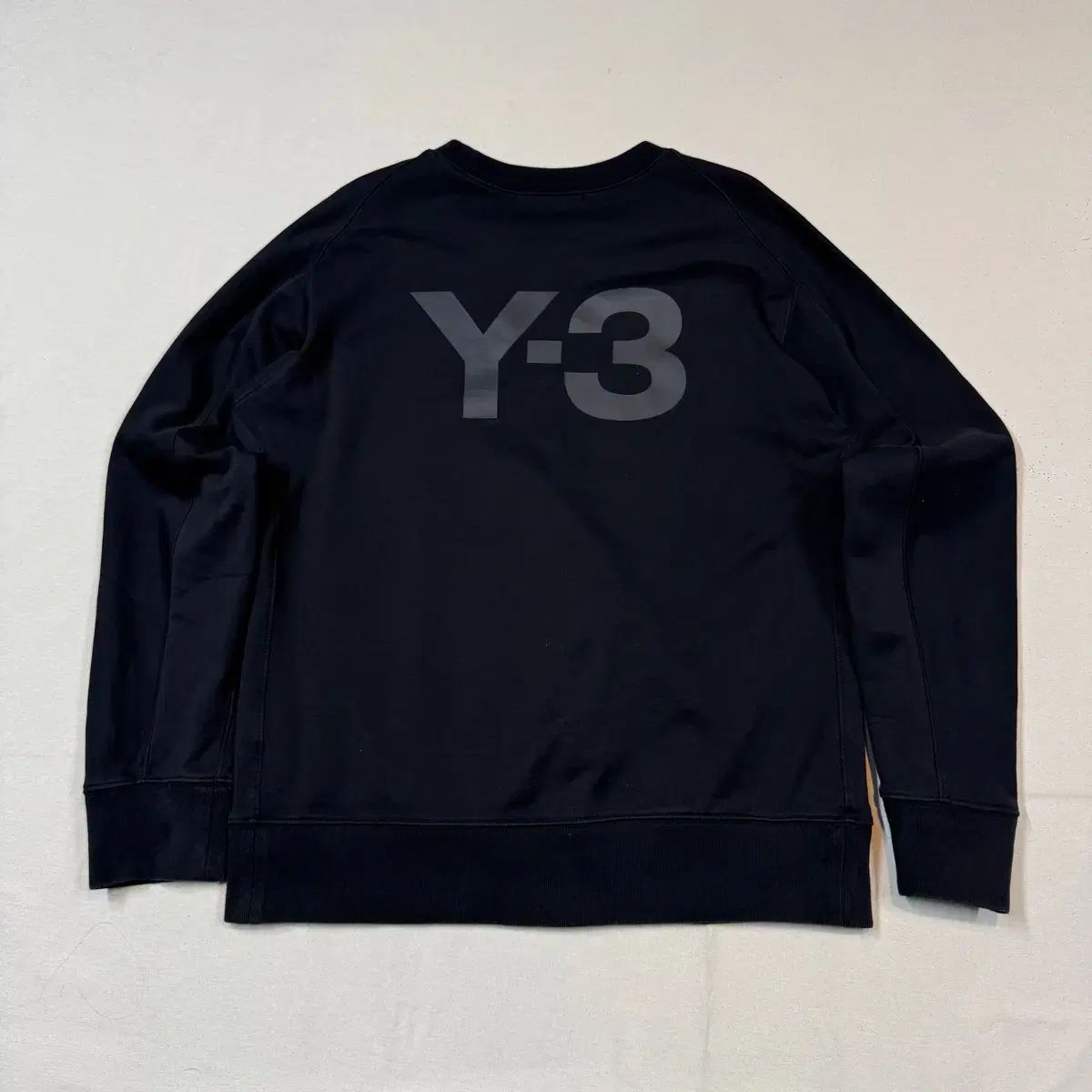 L) Y-3 Yohji Yamamoto(ヨウジ ヤマモト) adidas ブラック スウェット