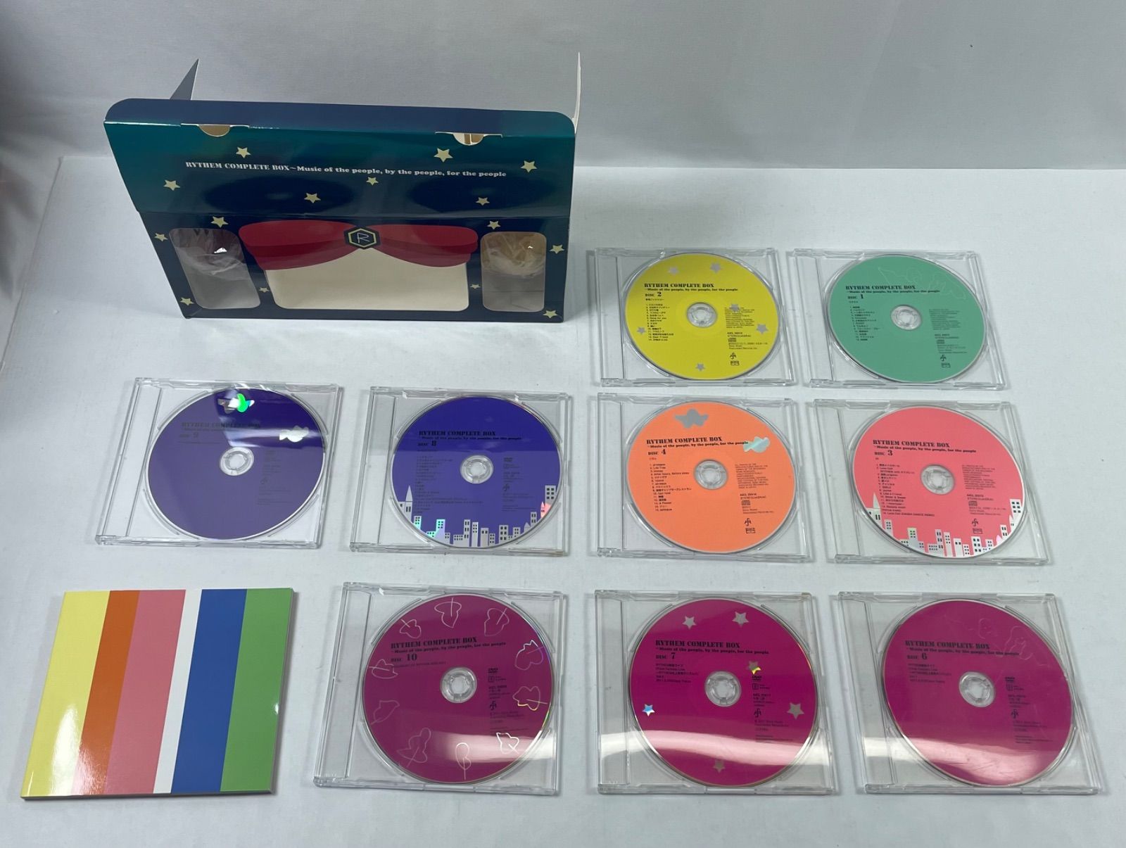 A2536・RYTHEM COMPLETE BOX リズム DVD付き 完全生産限定盤 ※DISC5欠 