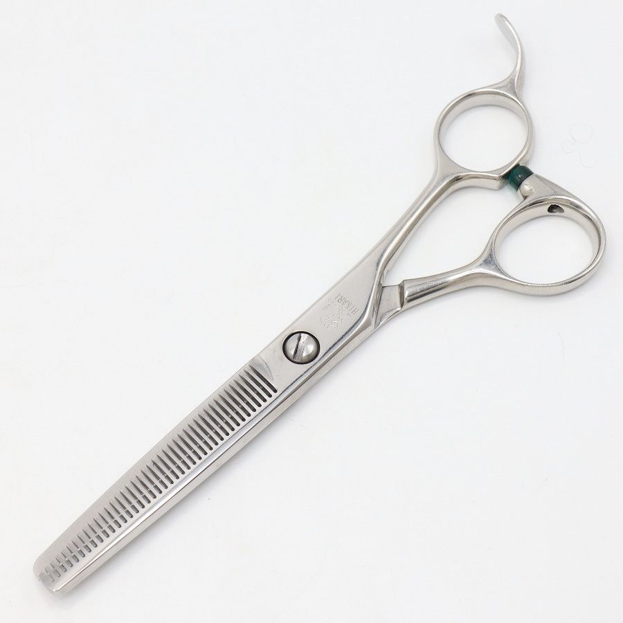 美品】光シザー TRENDY Ⅲ 732 セニング 6インチ オフセットハンドル