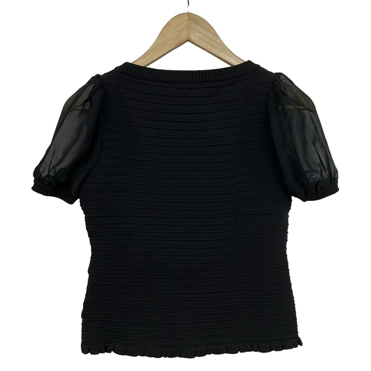 Rene(ルネ) 半袖カットソー サイズ36 S レディース美品 - 黒 クルー