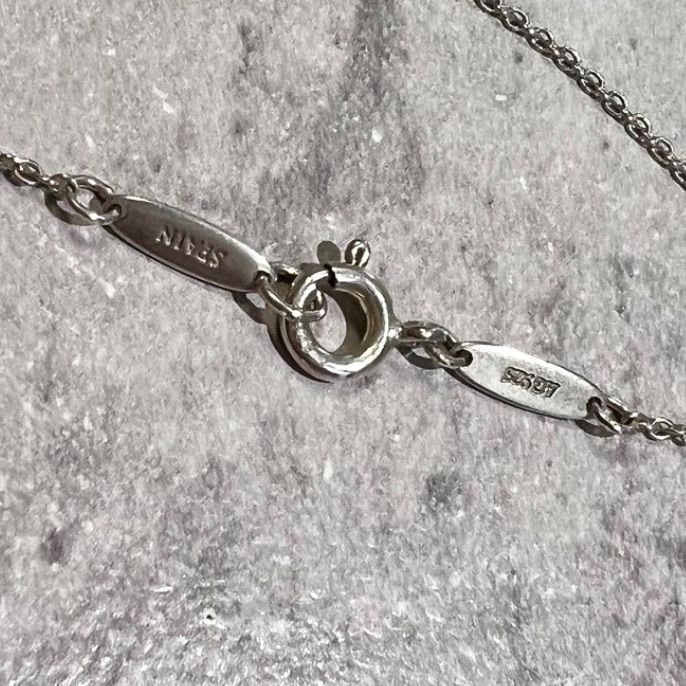 ティファニー TIFFANY&Co. 925 オープンハート ダブル ネックレス