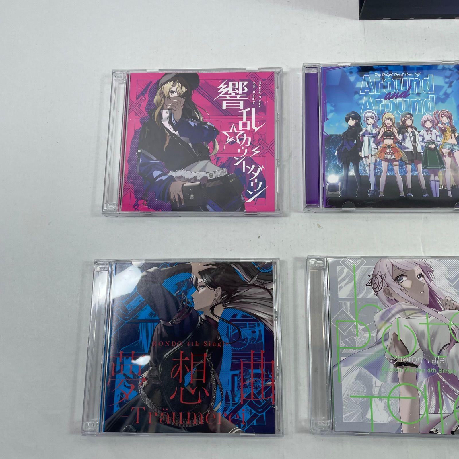 A2538・D4DJ 4th Single Complete BOX 8タイトル 収納ボックス付き