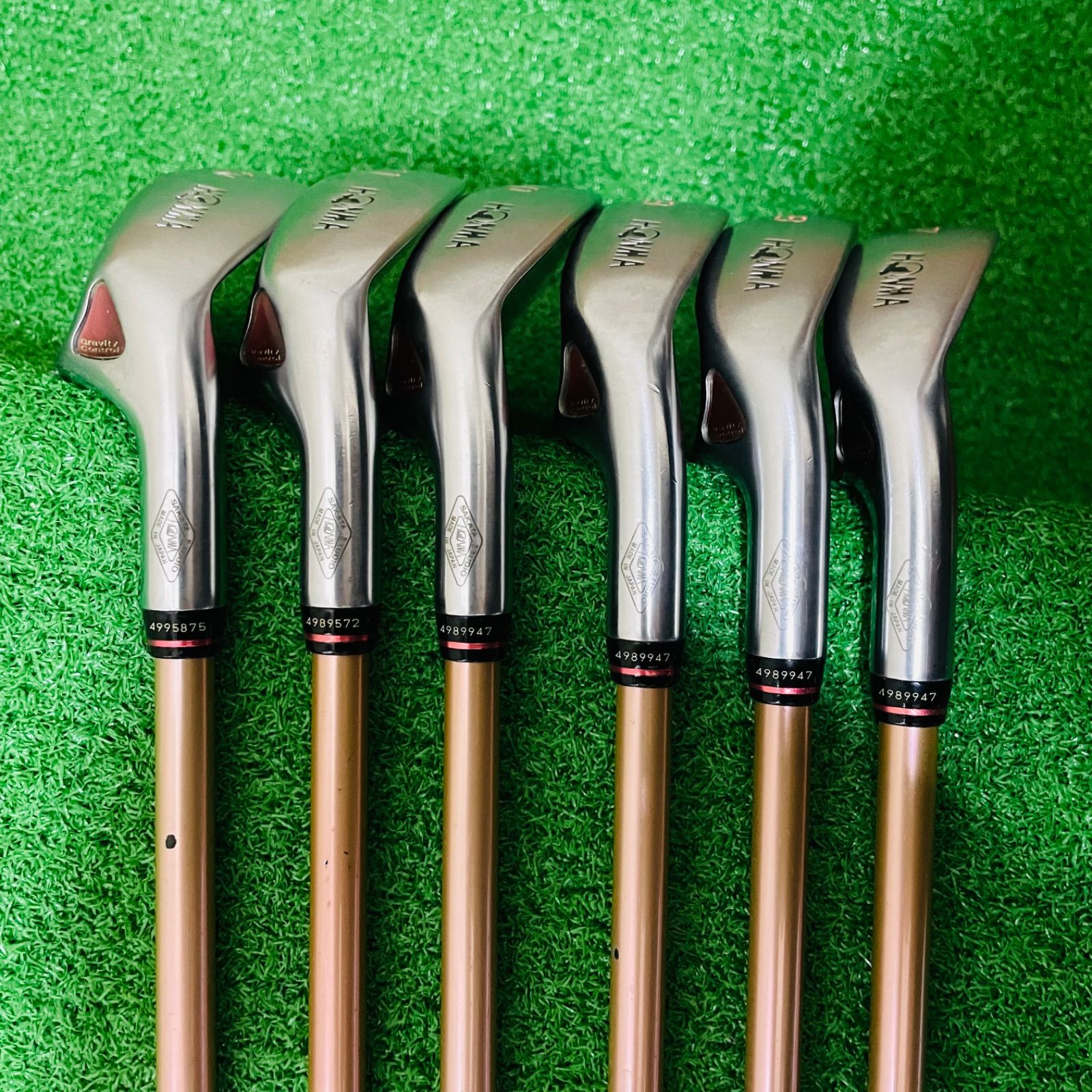 9584 HONMA BERES ML502 2S レディース 女性用 右利き アイアン6本