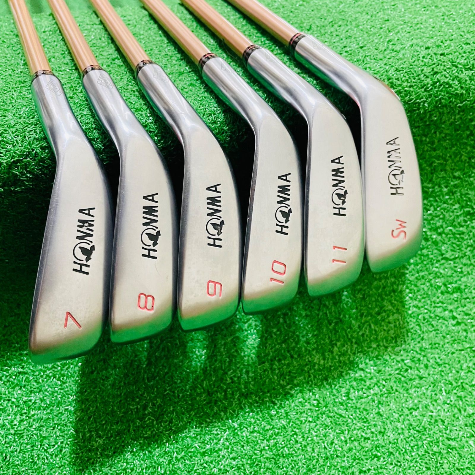 9584 HONMA BERES ML502 2S レディース 女性用 右利き アイアン6本