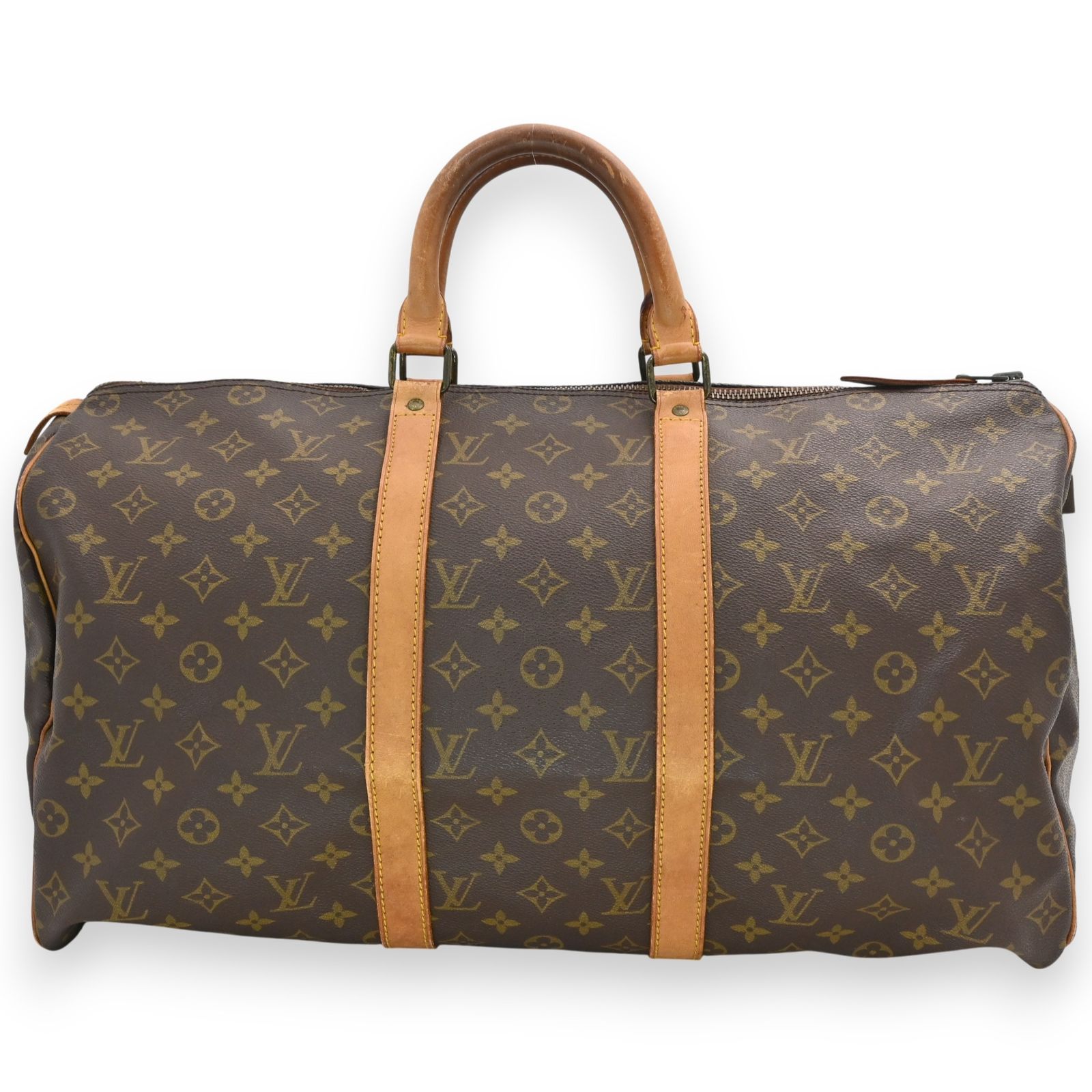 ルイヴィトン モノグラム キーポル50 ボストンバッグ Bランク lv2727kk