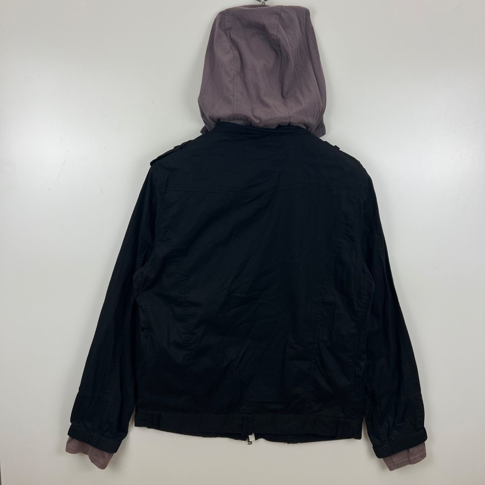 PPFM 2008 archive Hoodie Docking cotton riders jacket L ピーピー