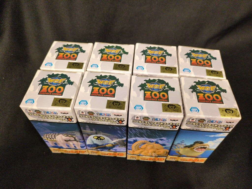 バンプレスト WCF ワンピース ZOO vol.5 全8種セット