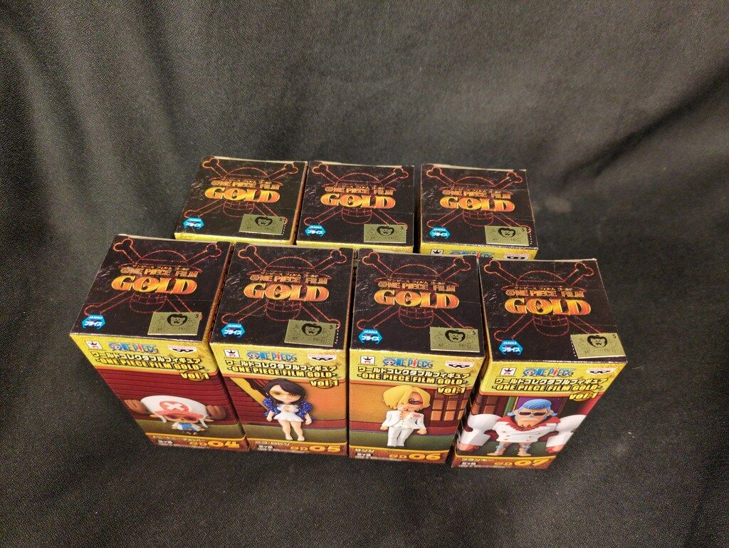 バンプレスト WCF ワンピース FILM GOLD vol.1 全7種セット