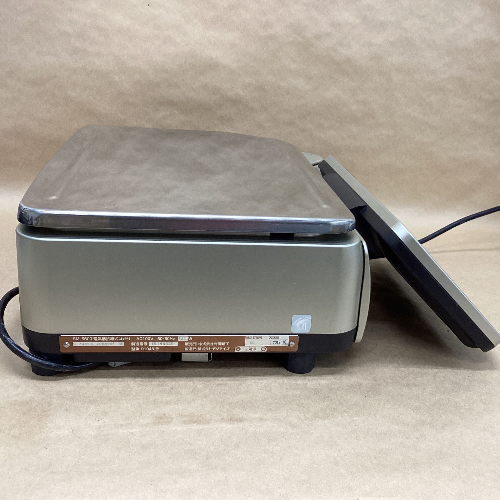  TERAOKA 寺岡精工 対面販売用 計量POSレジ SM-5600 Promo 最大6 kg 計量 ラベル印刷 レシート発行を1台で行える業務用モデル その他 計測 検査