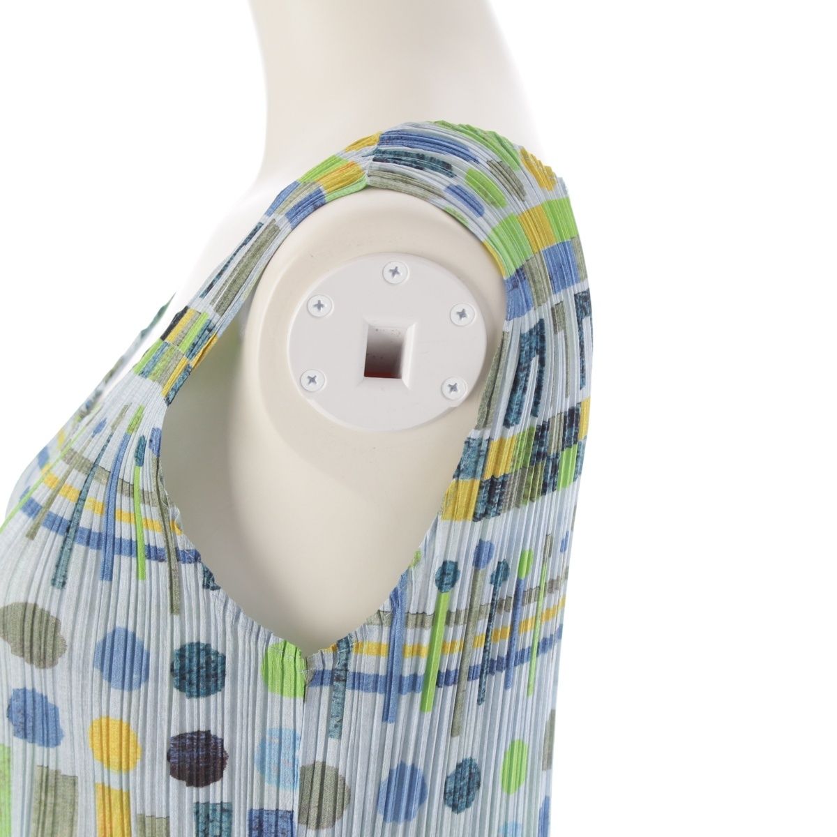 プリーツプリーズ イッセイミヤケ 2006SS ポリエステル 幾何学 総柄