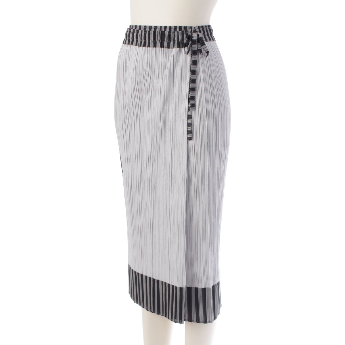 イッセイミヤケ　スカート プリーツプリーズ イッセイミヤケ 2006 ポリエステル 飛行機