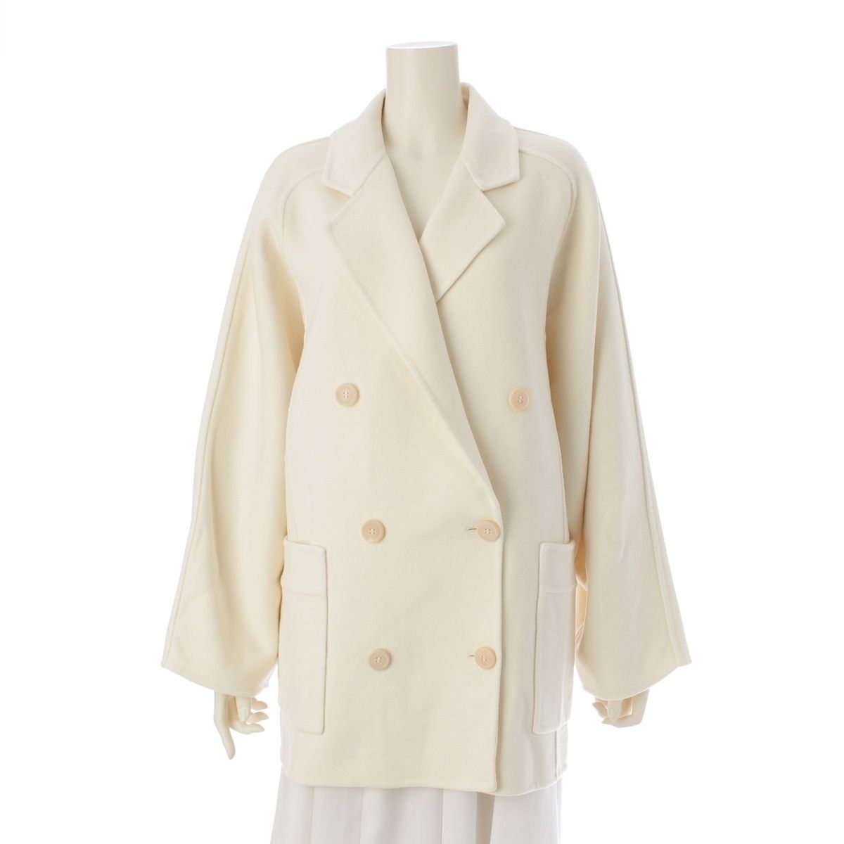 マックスマーラ 25年 ORMA ウール×カシミヤ ショート コート