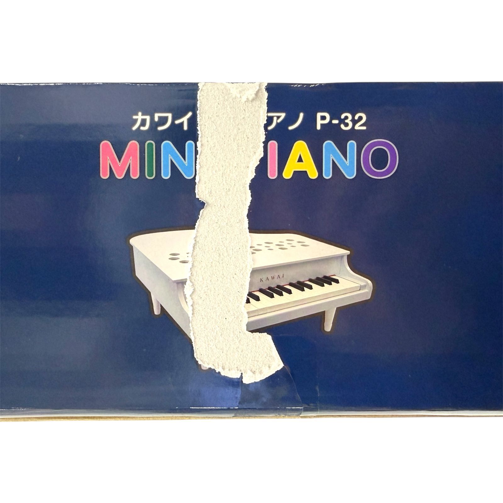 カワイ ミニピアノ 32鍵 P-32 1162 ホワイト KAWAI MINI PIANO 日本製