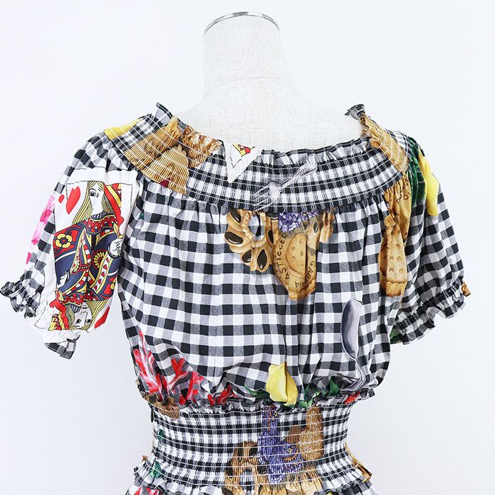 美品】DOLCE & GABBANA ドルチェ ＆ ガッバーナ ワンピース ギンガム