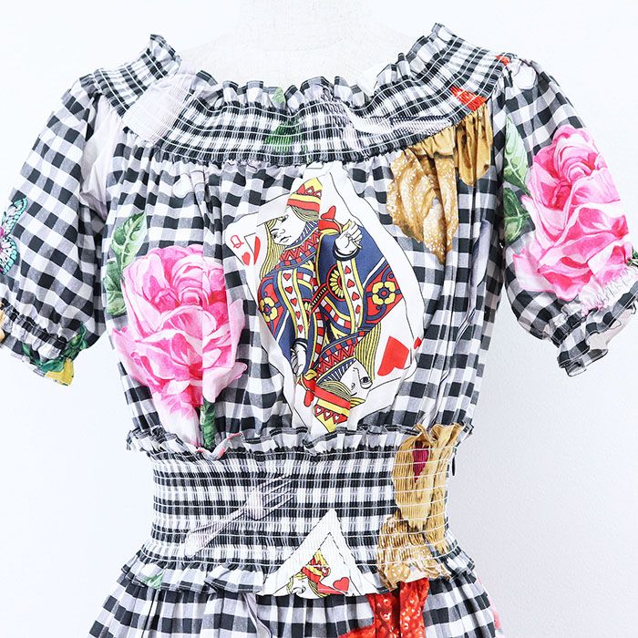 美品】DOLCE & GABBANA ドルチェ ＆ ガッバーナ ワンピース ギンガム