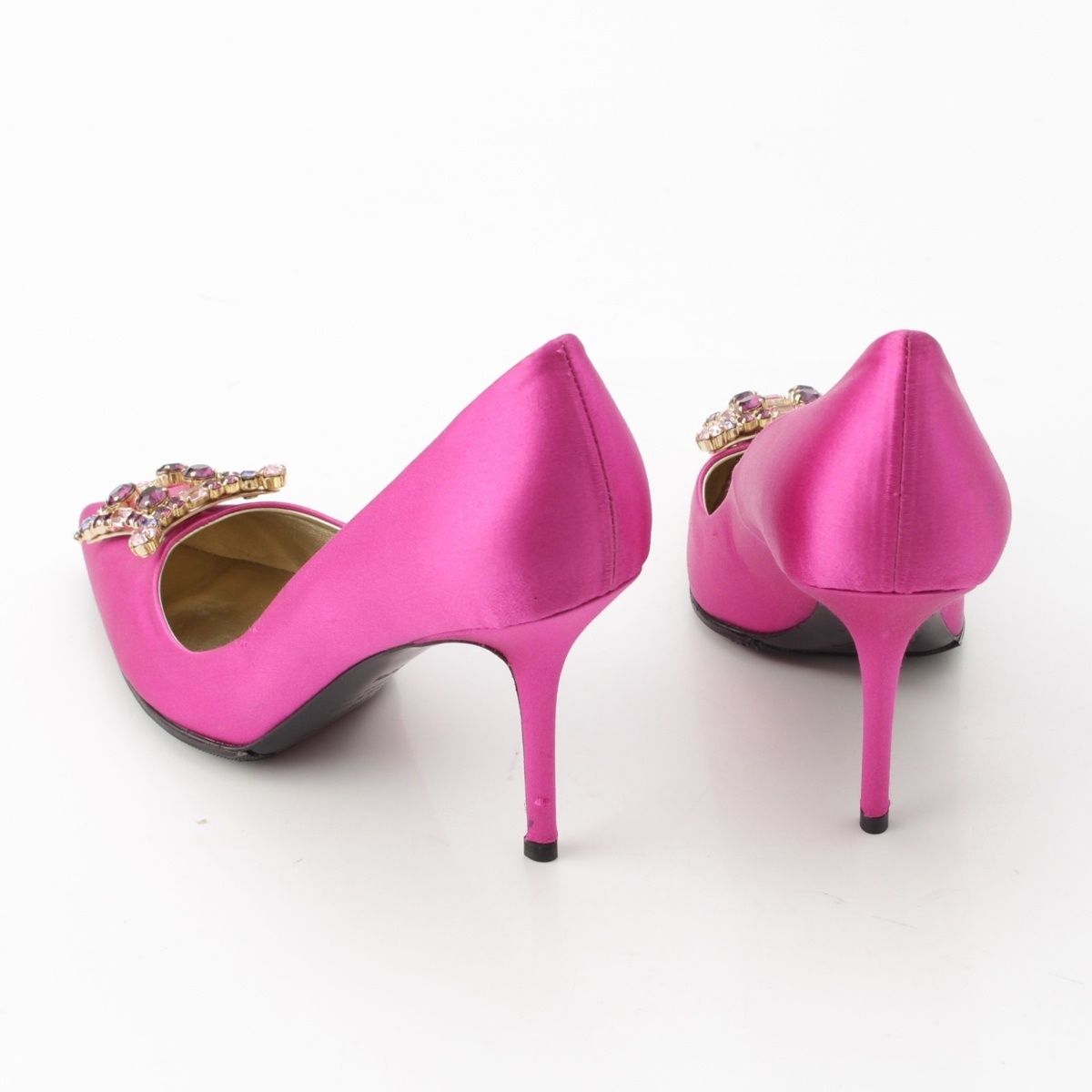 ロジェビビエ ピンクパンプス Roger Vivier ロジェ ヴィヴィエレザーフラットパンプス(ピンク)