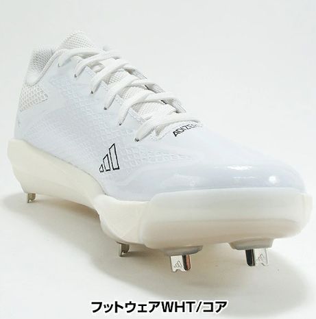 ホワイト×27cm・1足限定】【左足にタフトー加工済】 野球 スパイク