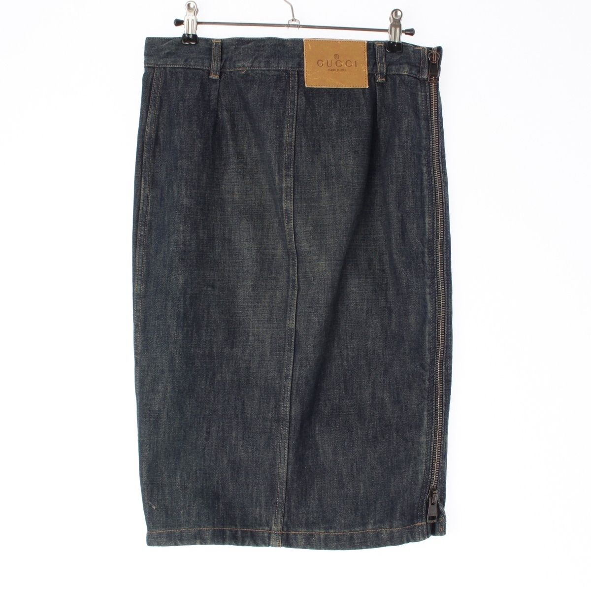 グッチ 2001年 コットン トムフォード期 ロゴパッチ サイドジップ