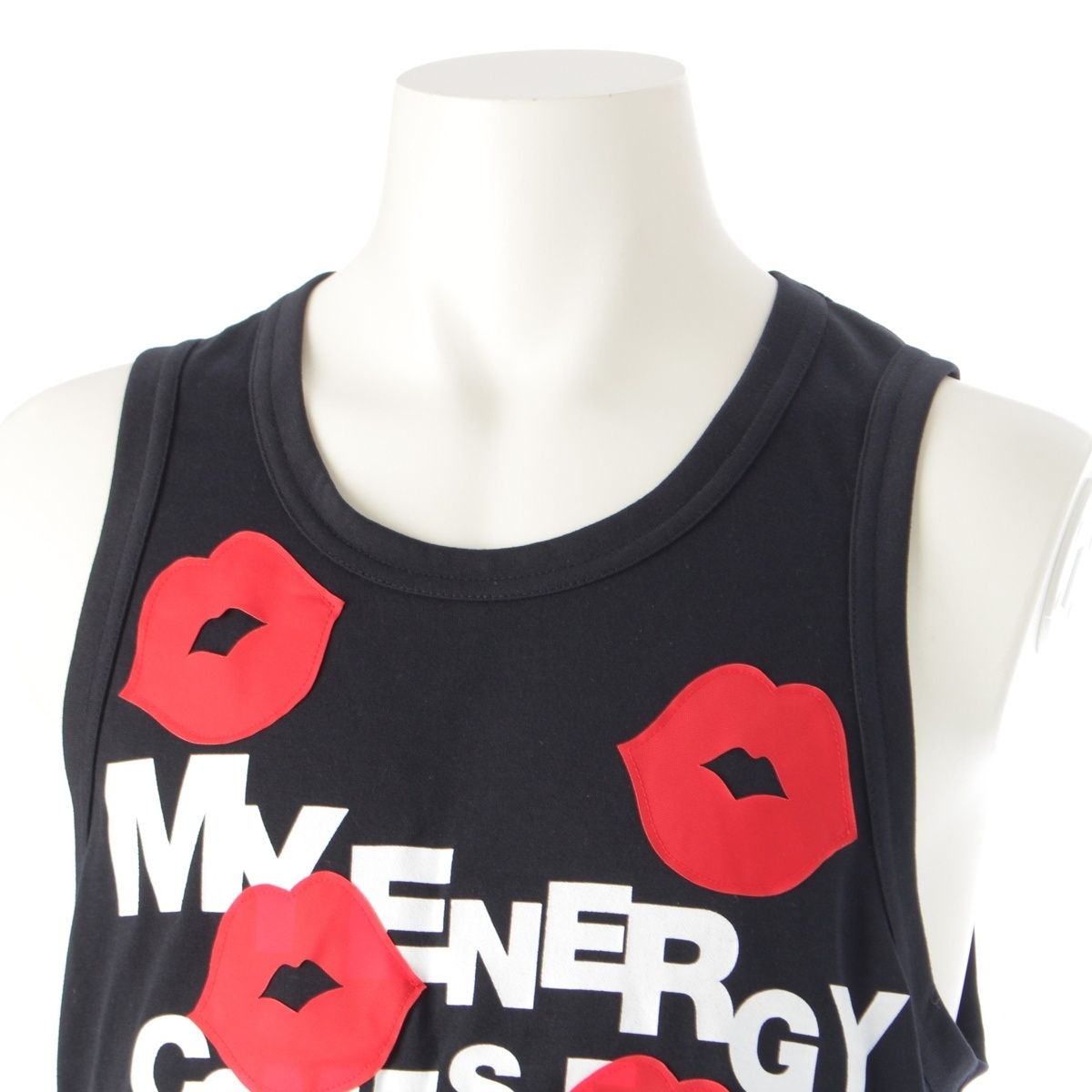 コムデギャルソンオムプリュス AD2023 Lips スクープネック タンク