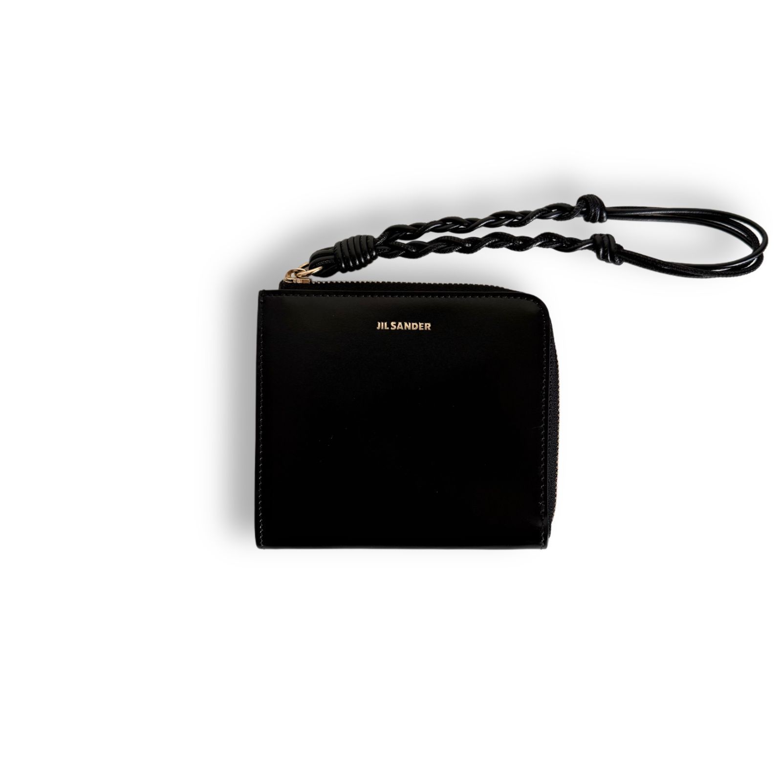 中古】JIL SANDER ジルサンダー 財布 TANGLE カードホルダー カーフ