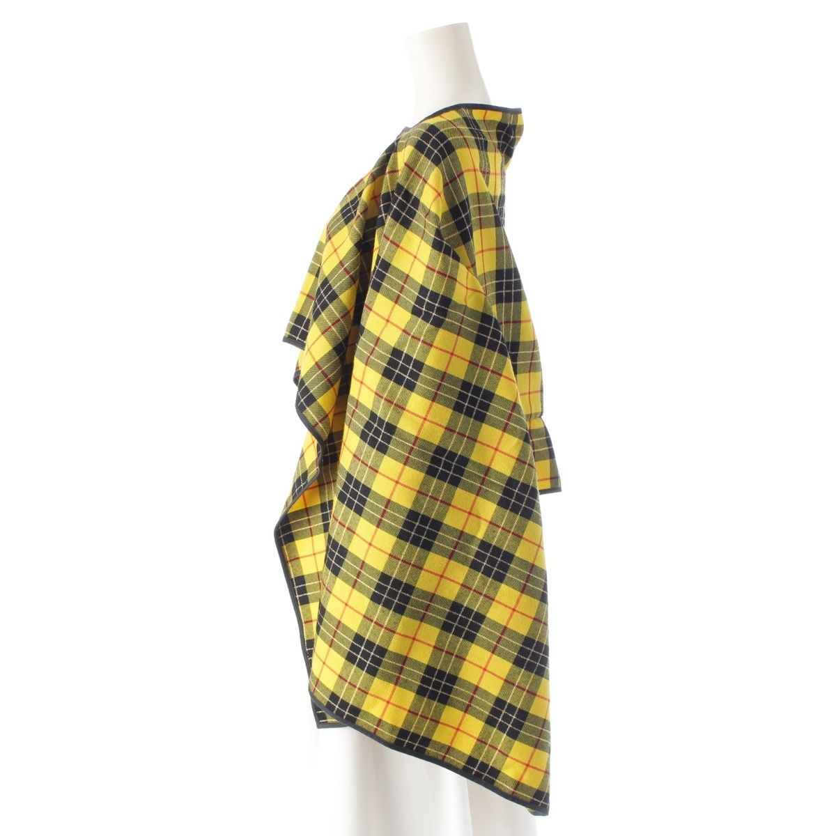 コムデギャルソン AD1999 チェック柄 変形 ポンチョ GP-04016S