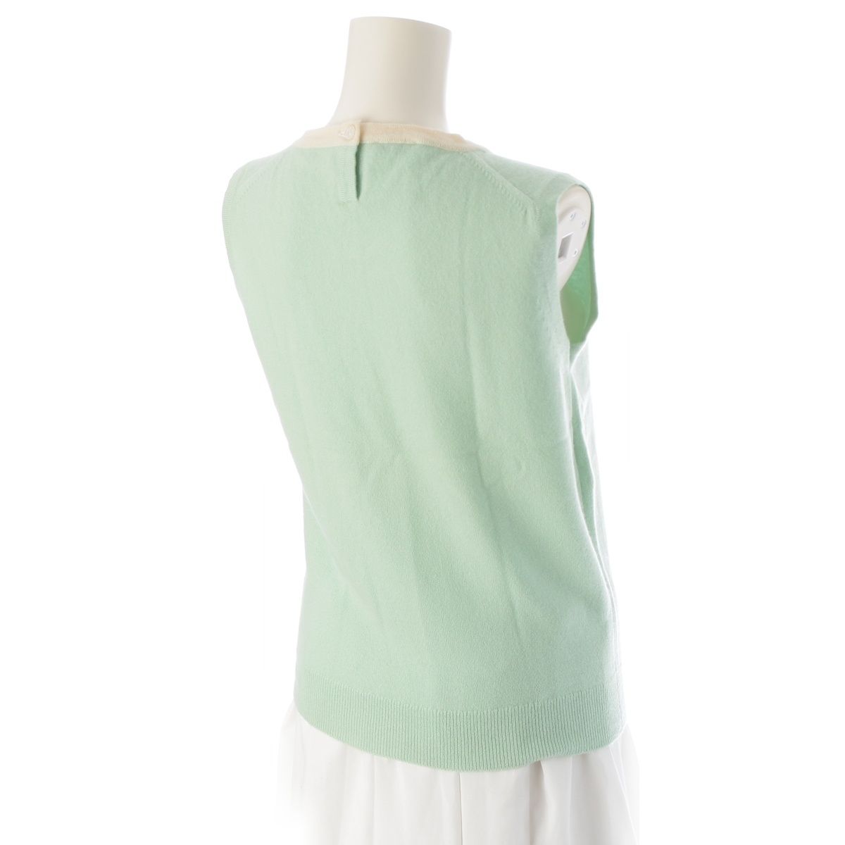 シャネル 96C カシミヤ ニット カーディガン タンクトップ