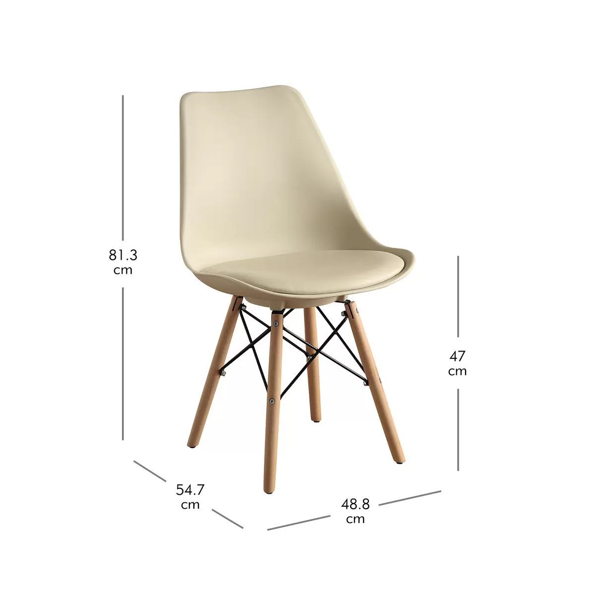 新品 Bayside Furnishings アクセントチェア 2脚セット ベージュ