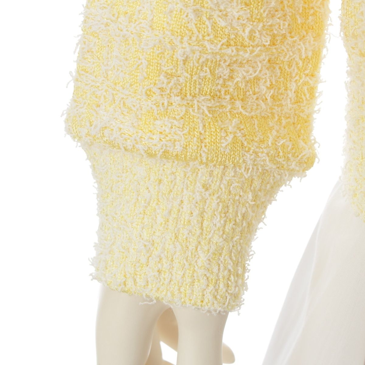 ジバンシー レーヨン 4Gモチーフ クルーネック カーディガン  