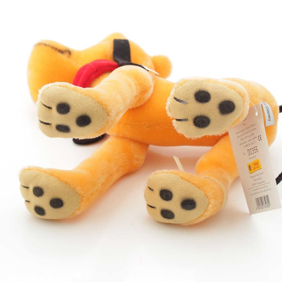  シュタイフ ディズニーショーケース プルート ぬいぐるみ おもちゃ 玩具 651809 イエロー ぬいぐるみ本体 ぬいぐるみ