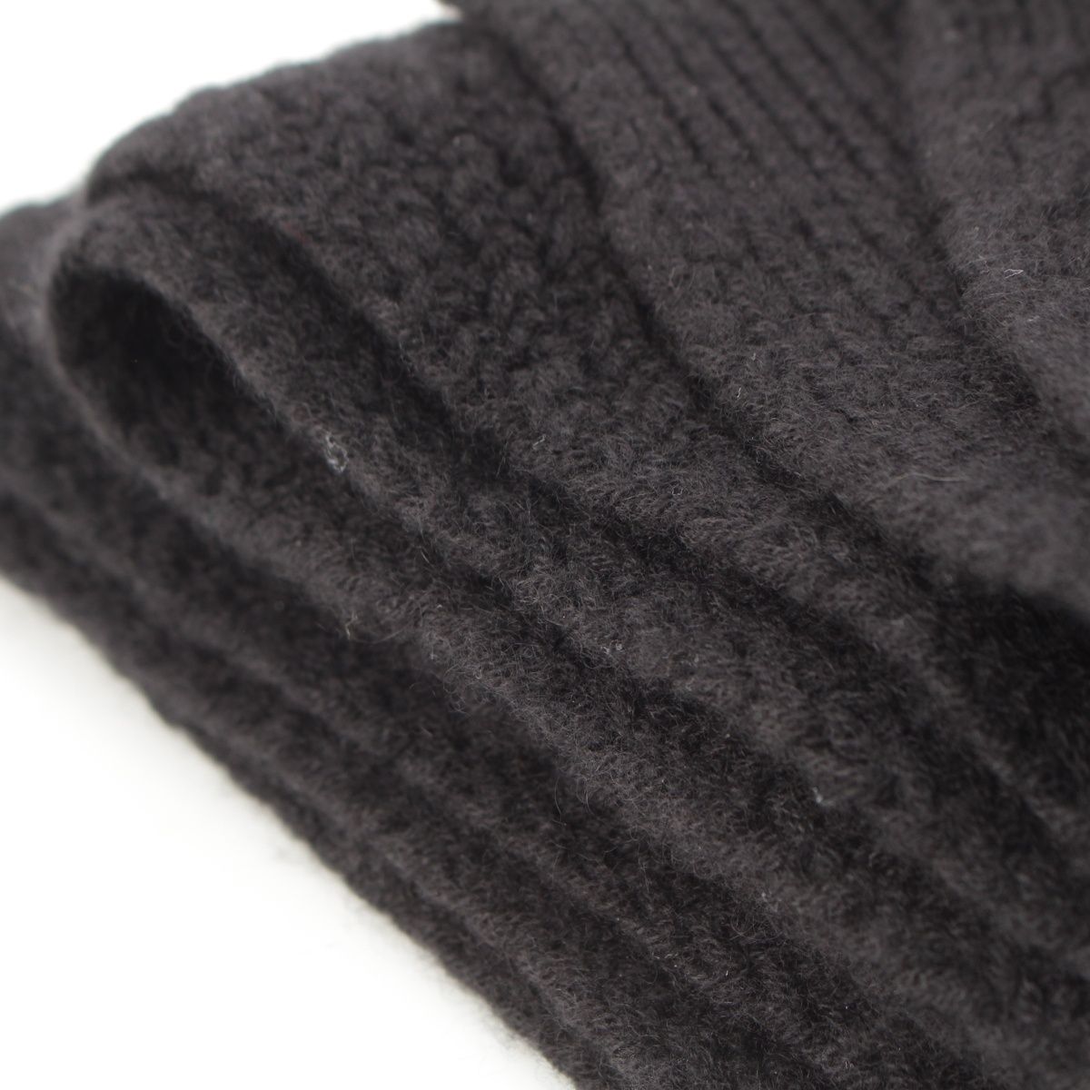 CCロゴ 黒 ニットマフラー ♡ 新品未使用 シャネル カシミヤ ココマーク CCロゴ マフラー ストール ブラック