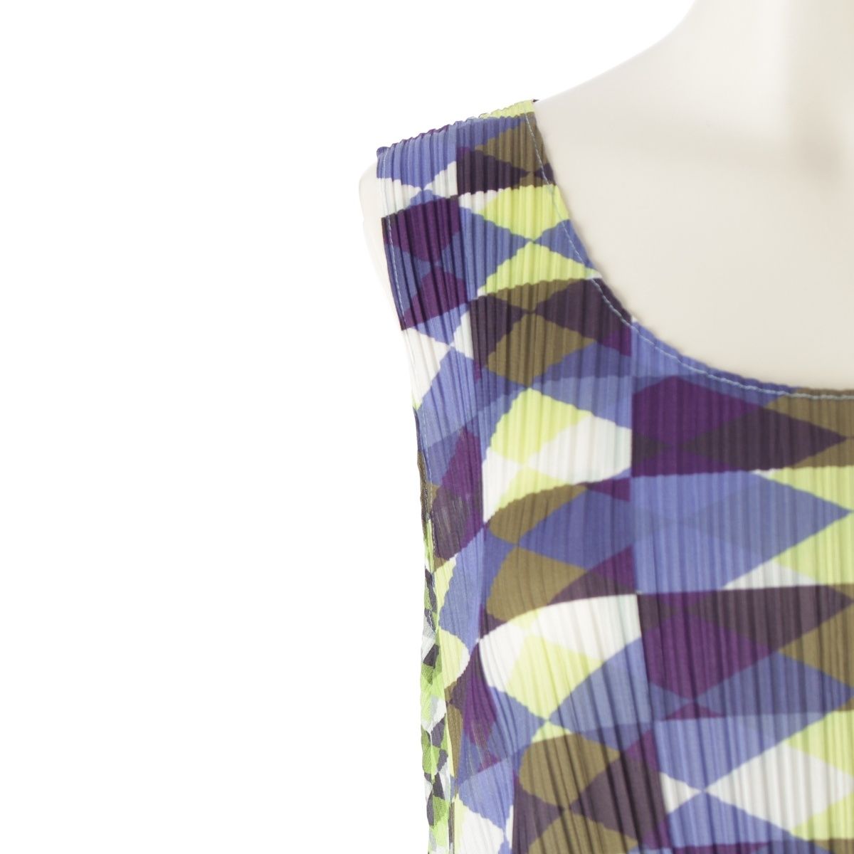 プリーツプリーズ イッセイミヤケ 13AW 幾何学模様 Aライン