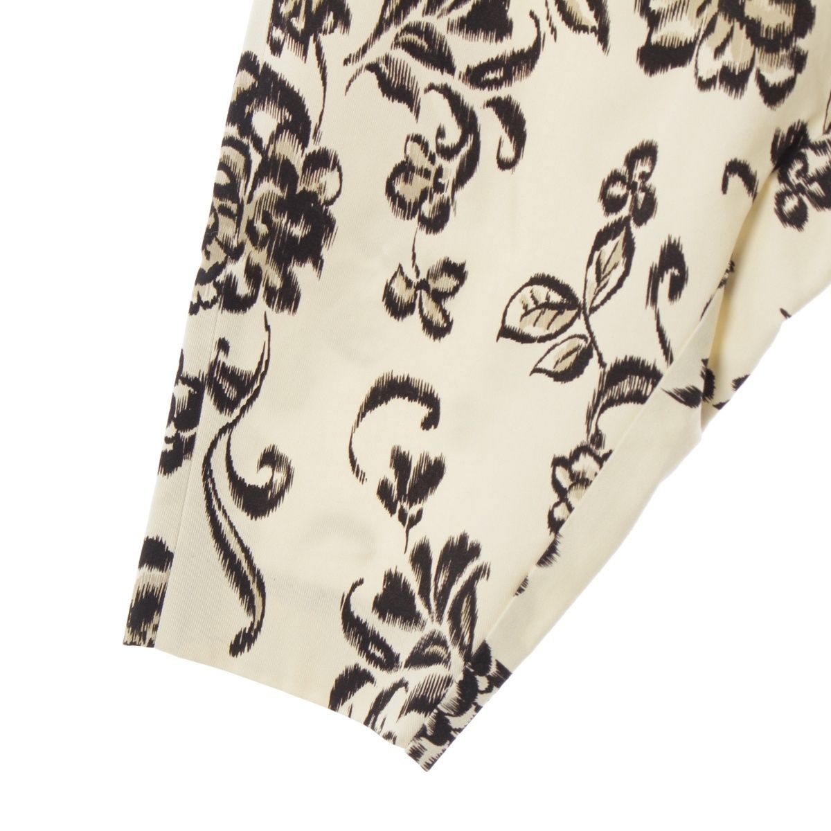 コムデギャルソンオムプリュス AD2021 FLORAL PRINT CROPPED コットン