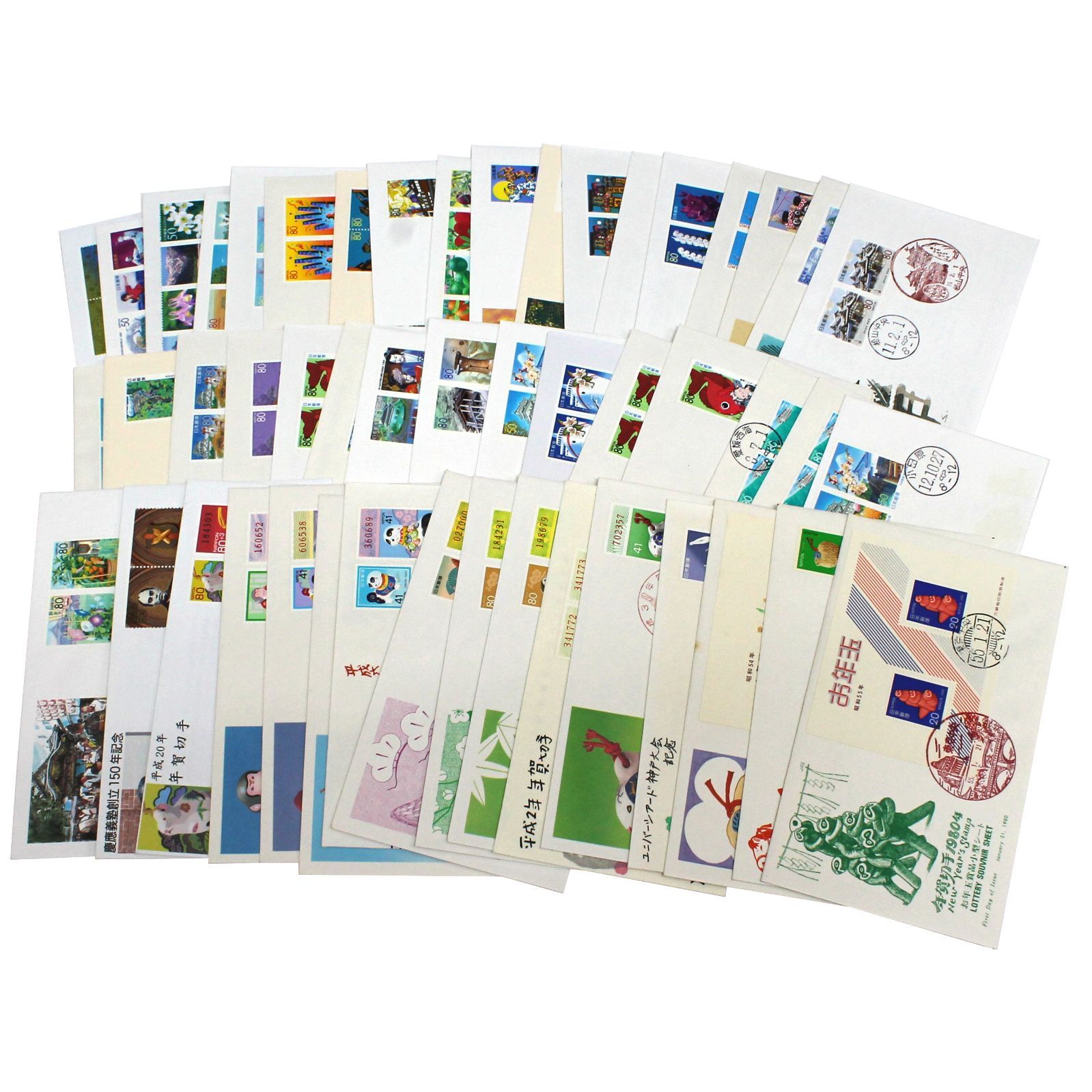 大量350枚】日本切手 初日カバー FDC まとめ売り 昭和〜平成 記念切手