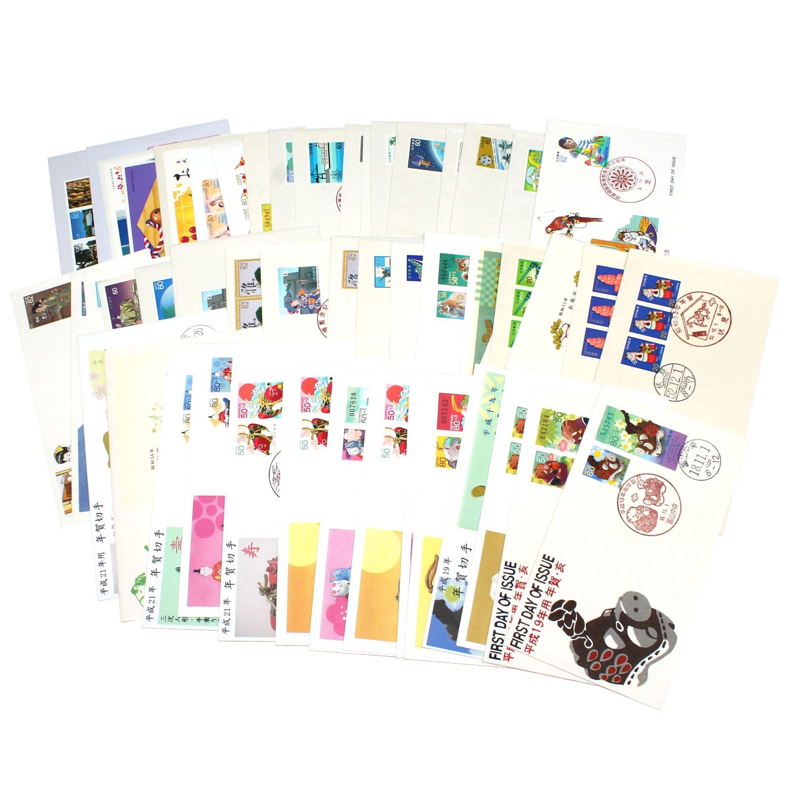 大量350枚】日本切手 初日カバー FDC まとめ売り 昭和〜平成 記念切手