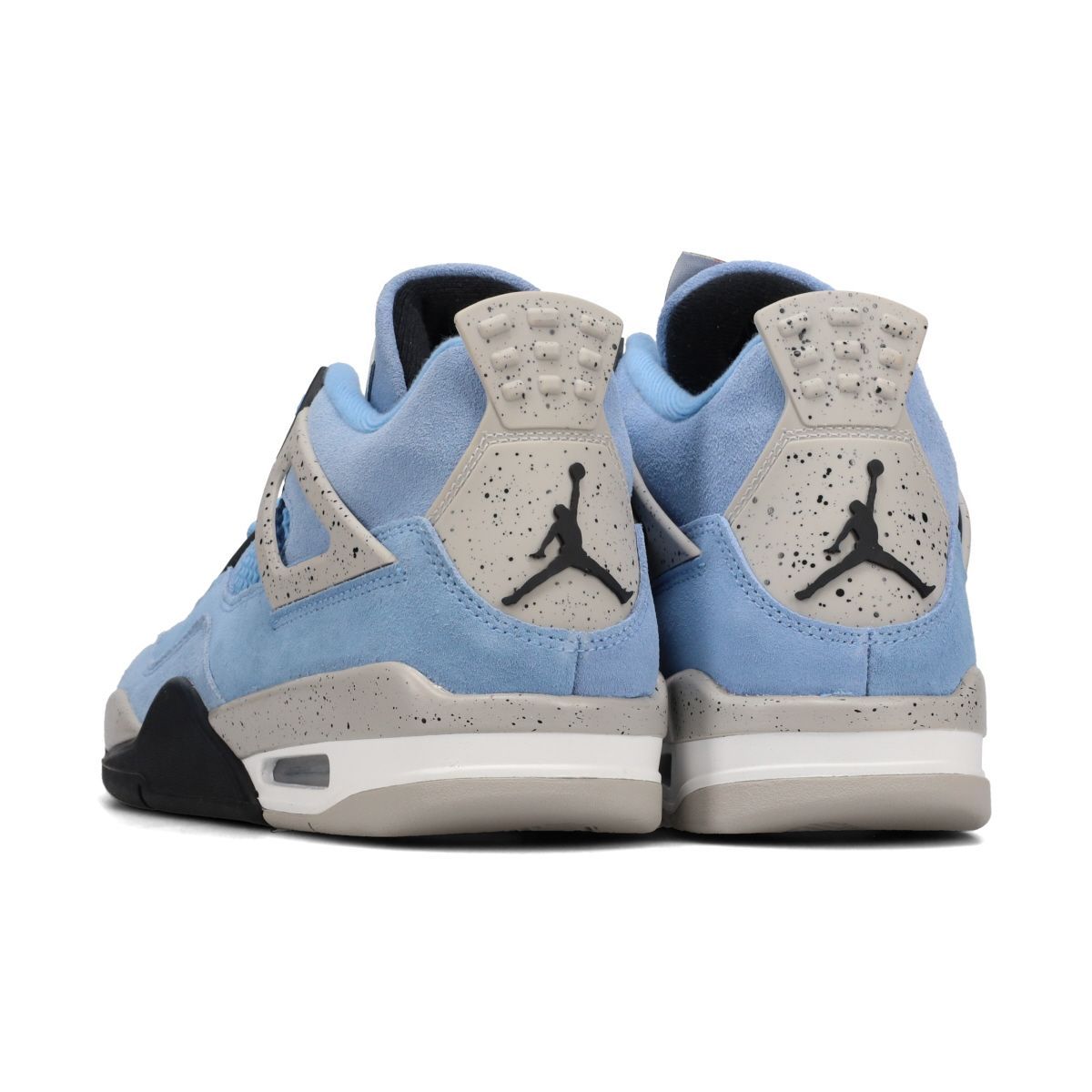 NIKE AIR JORDAN 4 RETRO UNIVERSITY BLUE/TECH GREY/WHITE/BLACK US8 
