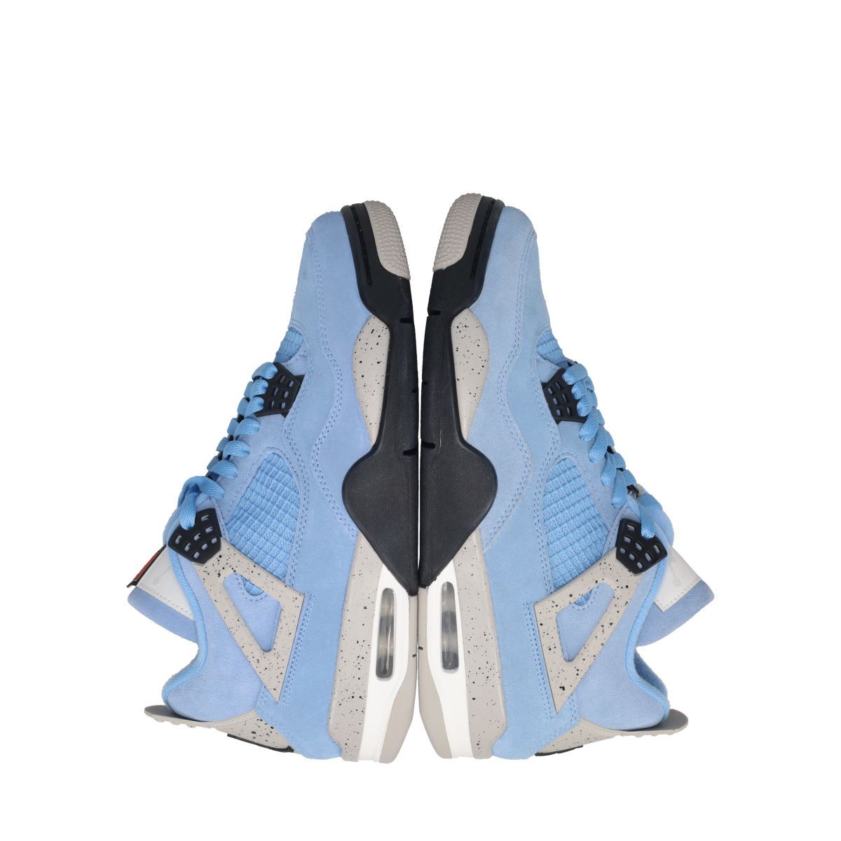 NIKE AIR JORDAN 4 RETRO UNIVERSITY BLUE/TECH GREY/WHITE/BLACK US8 